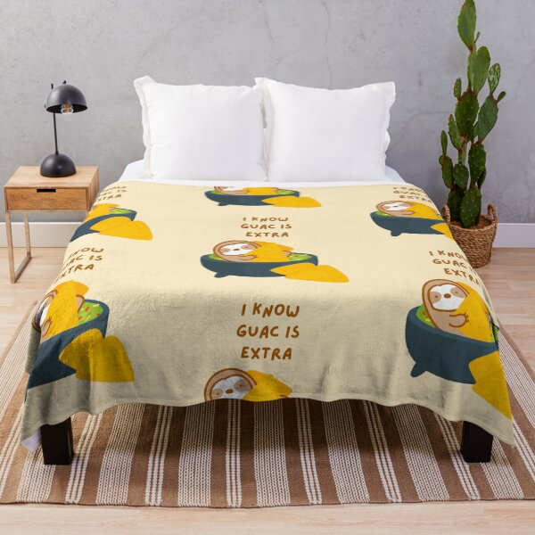 Item preview, I Know Guac Is Extra Guacamole Sloth designed and sold by theslothinme.