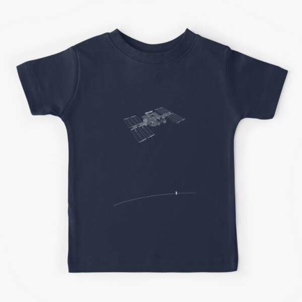 Watching the Space Station Kids T-Shirt