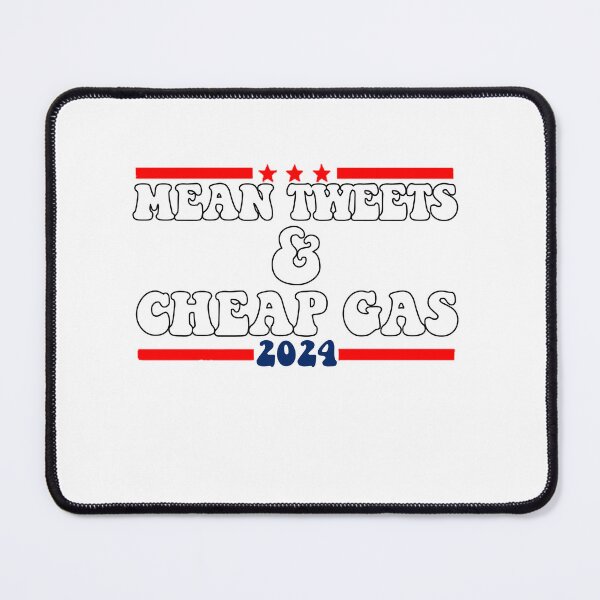 Item preview, Mean tweets and cheap gas trump 2024 designed and sold by ONPINI.