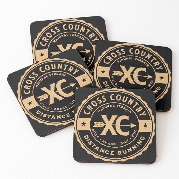 Item preview, Vintage Style Cross Country Running designed and sold by CattlettArt.