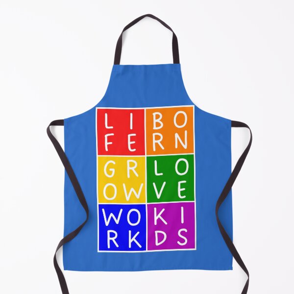 Item preview, Rainbow Life - Born, grow, work, love, kids - 2x3 Squares designed and sold by RainbowWordLand.