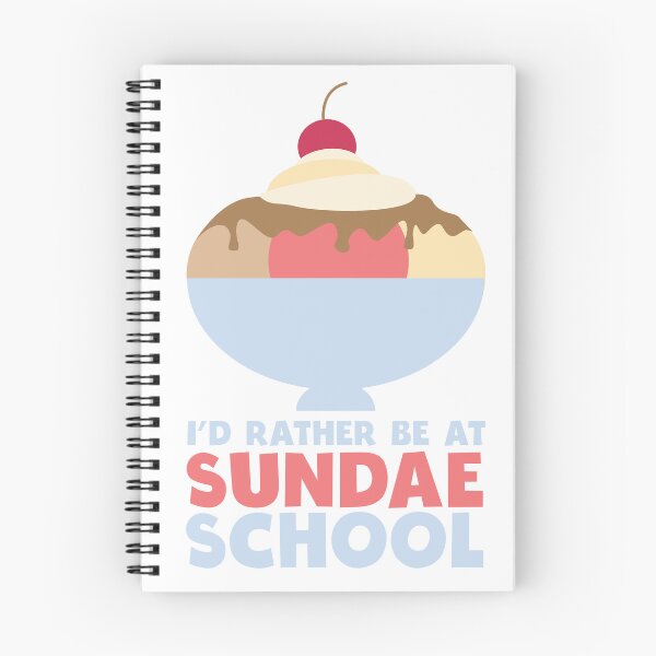 Item preview, I'd rather be at Sundae School designed and sold by S-L-B-Designs.