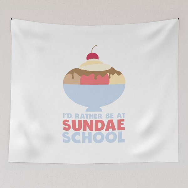 Item preview, I'd rather be at Sundae School designed and sold by S-L-B-Designs.