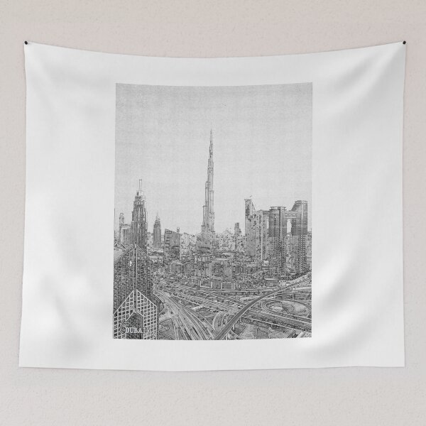 Item preview, Dubai United Arab Emirates City designed and sold by Alexandra Rty.