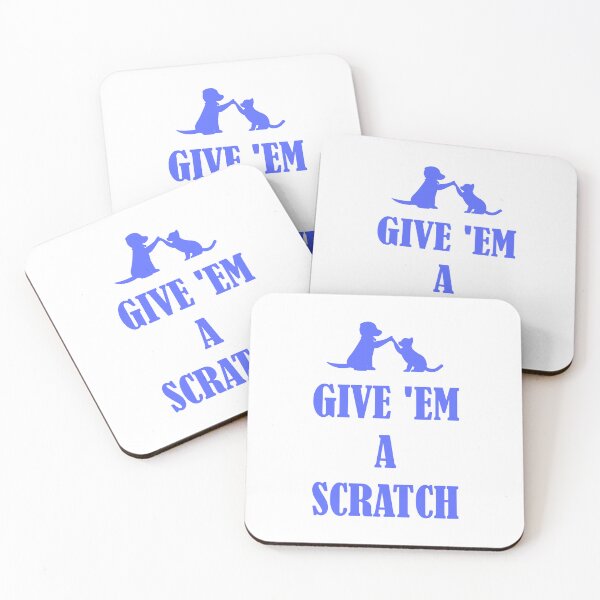 Item preview, Give 'Em a Scratch designed and sold by mrtraz.