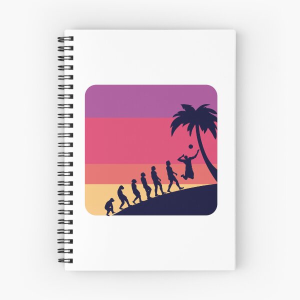 Item preview, Volleyball Evolution Beach Volleyball Retro designed and sold by SaundersKini.
