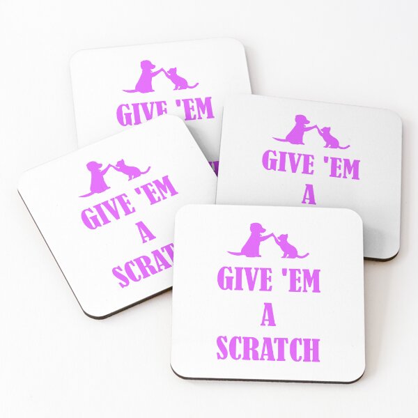 Item preview, Give 'Em a Scratch designed and sold by mrtraz.