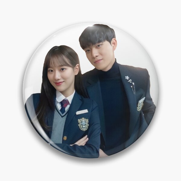 Item preview, Lee Naeun and Kim Youngdae as Yeo Juda and Oh Namju in Extraordinary You Kdrama   designed and sold by purelyasiashop.