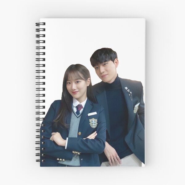 Item preview, Lee Naeun and Kim Youngdae as Yeo Juda and Oh Namju in Extraordinary You Kdrama   designed and sold by purelyasiashop.
