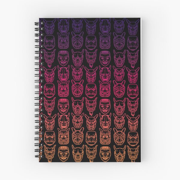 Aperçu de l'œuvre Motif démon Oni créée et vendue par BlkBearyDesigns.