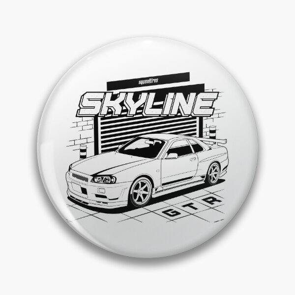 Item preview, Skyline GTR R34 (white) designed and sold by squeal tires.
