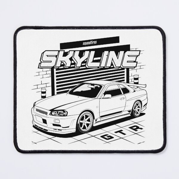 Item preview, Skyline GTR R34 (white) designed and sold by squeal tires.