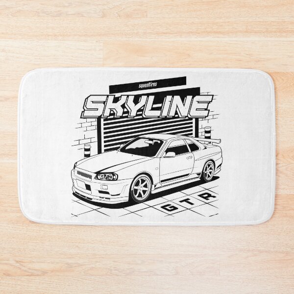 Item preview, Skyline GTR R34 (white) designed and sold by squeal tires.