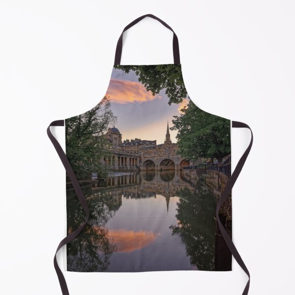 Item preview, Pink Clouds reflected in the River Avon at Pulteney Bridge Bath designed and sold by duncan1980uk.