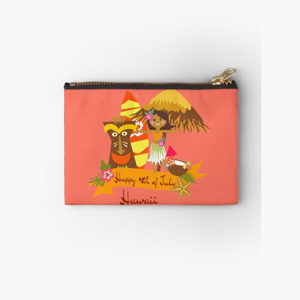 Item preview, Happy 4th of July Hawaii Colourful Illustration designed and sold by LarkDesigns.