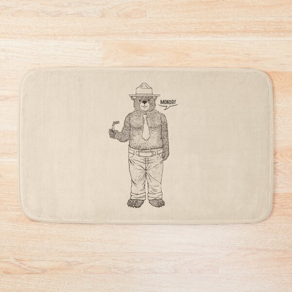 Item preview, Bear Getting Ready To Work by Tobe Fonseca designed and sold by Tobe Fonseca®.