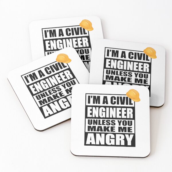 Item preview, I'm A Civil Engineer Unless You Make Me Angry - Funny Engineering designed and sold by TravelScientist.