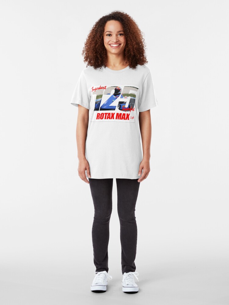 Alternate view of Superkart 125 Rotax Max Light Slim Fit T-Shirt