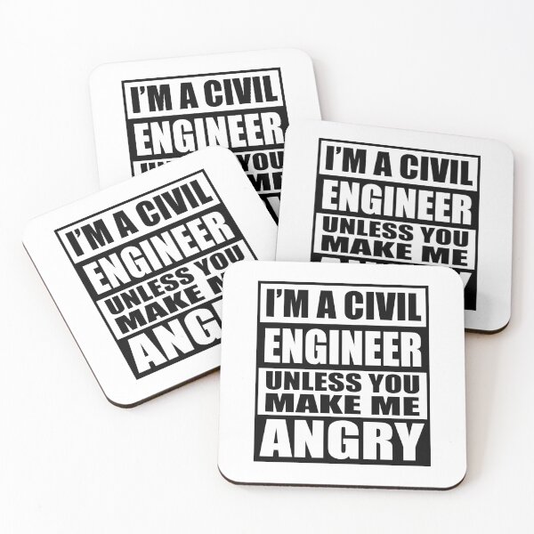 Item preview, Copy of I'm A Civil Engineer Unless You Make Me Angry - Funny Engineering designed and sold by TravelScientist.