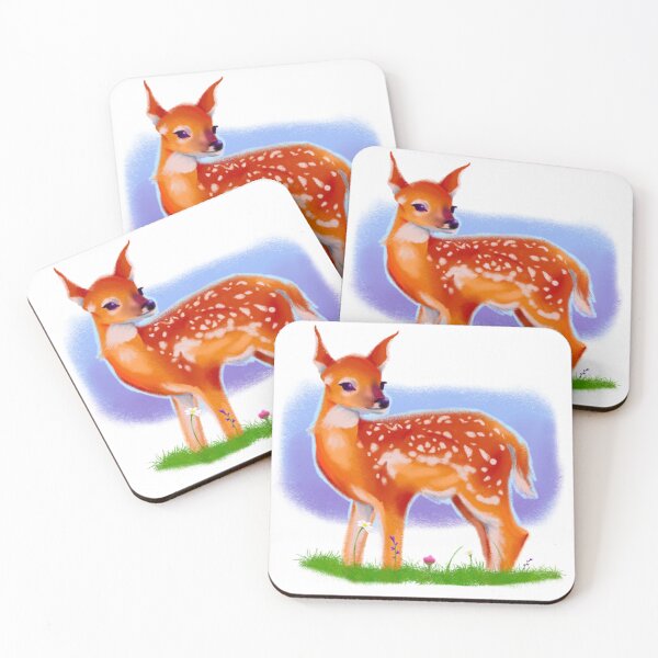 Item preview, Cute baby deer designed and sold by chonkychicken.