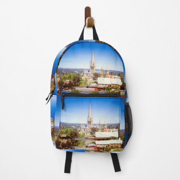 Item preview, Sacred Heart Cathedral Seen from Poppet Head - Bendigo designed and sold by Steven Jodoin.