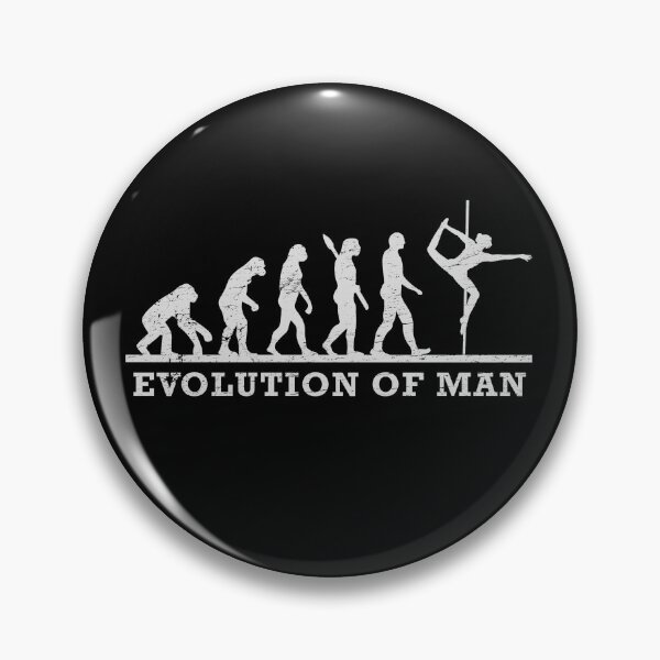 Item preview, Pole Dancing Funny Evolution of Man designed and sold by rafaeltto.