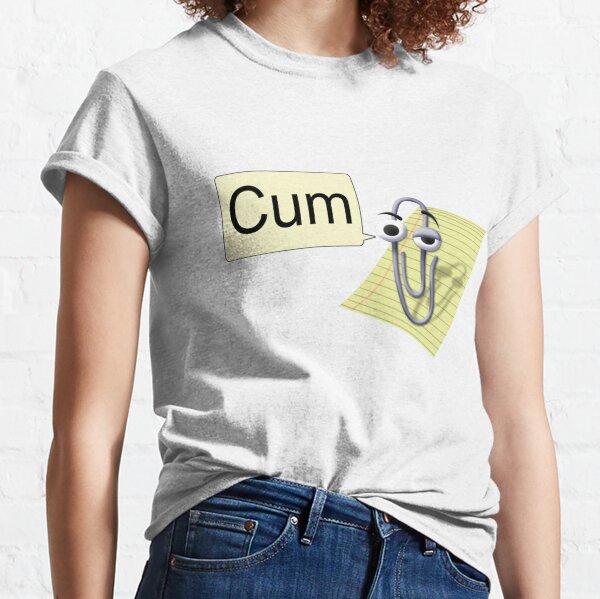 Clippy Cum Classic T-Shirt