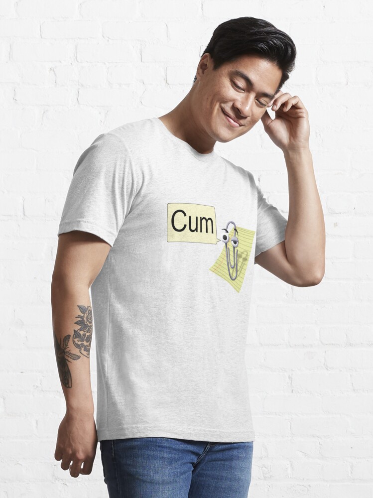 Disover Clippy Cum | Essential T-Shirt 