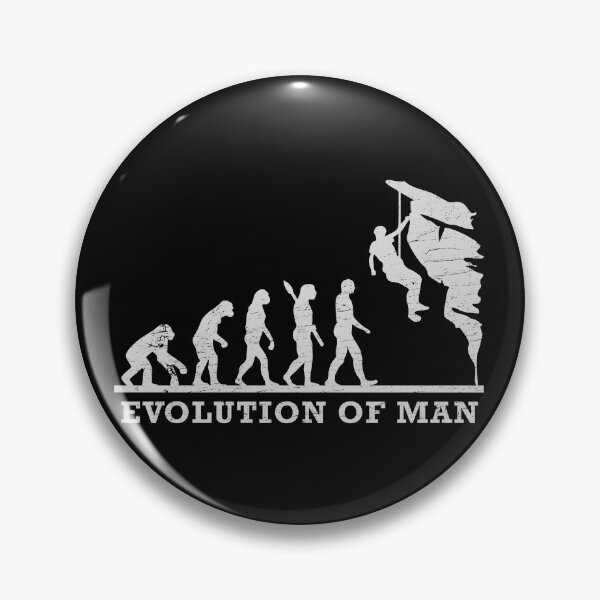 Item preview, Rock Climbing Funny Evolution of Man designed and sold by rafaeltto.