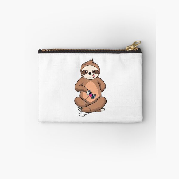 Item preview, Adorable Kawaii Gaming Sloth designed and sold by CreativeCranium.