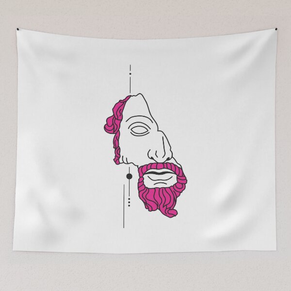 Item preview, Marcus Aurelius - Stoic Caesar - The happiness of your life depends on the quality of your thoughts..- Stoicism quote designed and sold by ArcFoundationCo.
