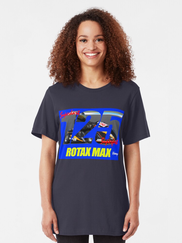 Alternate view of Superkart 125 Rotax Max Heavy Slim Fit T-Shirt