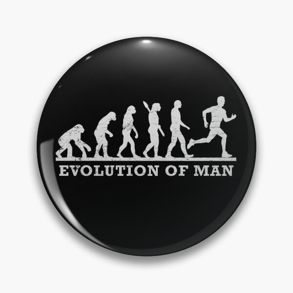 Item preview, Running Runner Funny Evolution of Man designed and sold by rafaeltto.
