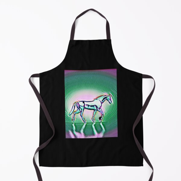 Item preview, Mustang Galloping Colorful Background designed and sold by teewearstyle.
