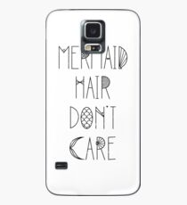 Funda/vinilo para Samsung Galaxy Cabello sirena no importa