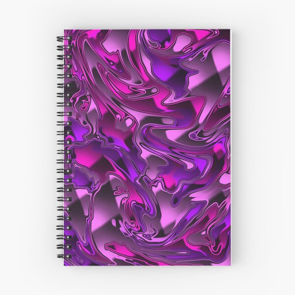 Artikelvorschau, Pink und Purple Chromatic Melt entworfen und verkauft von BigTexFunkadelic.