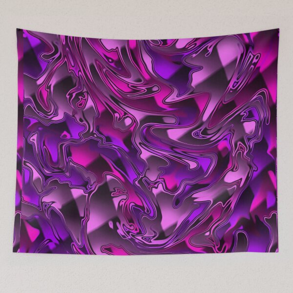 Item preview, Pink and Purple Chromatic Melt designed and sold by BigTexFunkadelic.