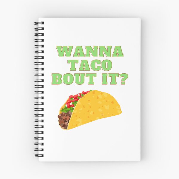 Item preview, Wanna Taco Bout It? designed and sold by Wolf-Bird-Nest.