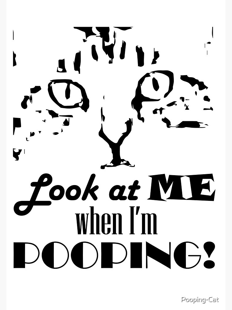 Thumbnail 3 of 3, Journal, Look at me when I'm pooping! designed and sold by Pooping-Cat.