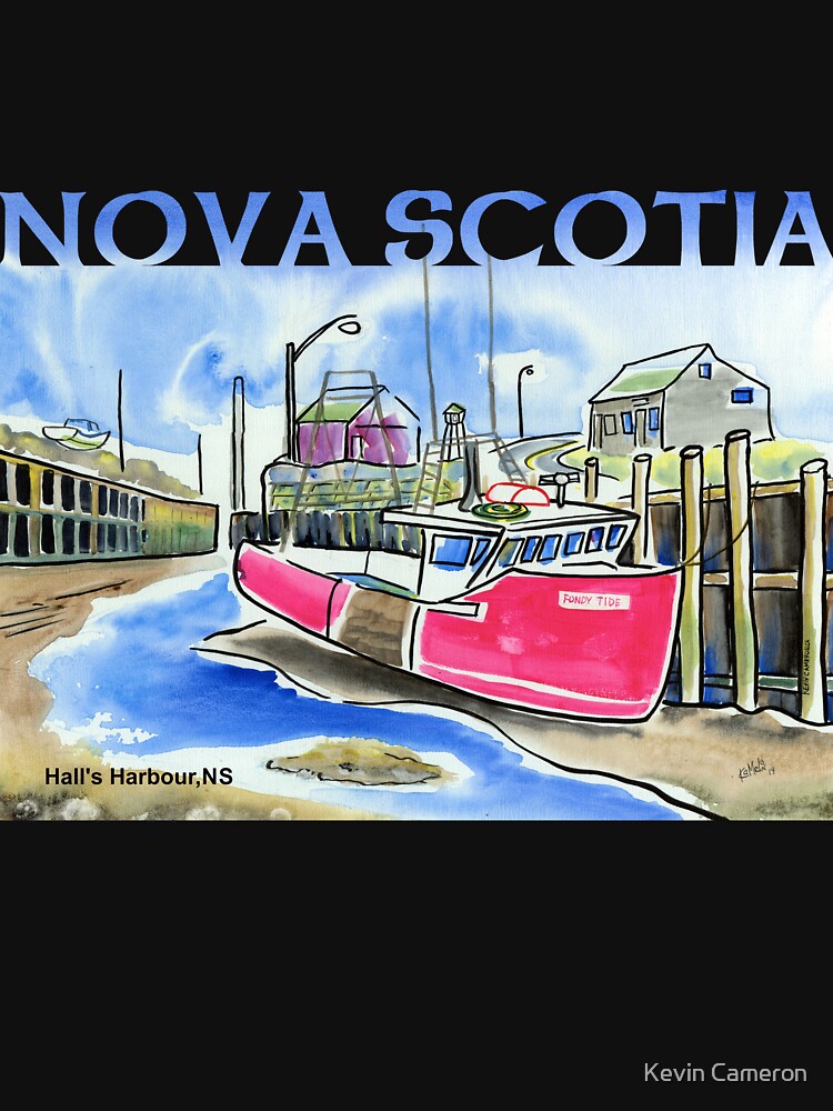 Fundy Tide Hall's Harbour by kevinart1