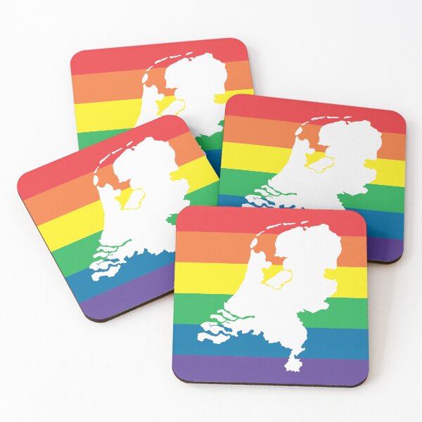 Item preview, The Netherlands LGBT Pride Flag designed and sold by putaflagonit.