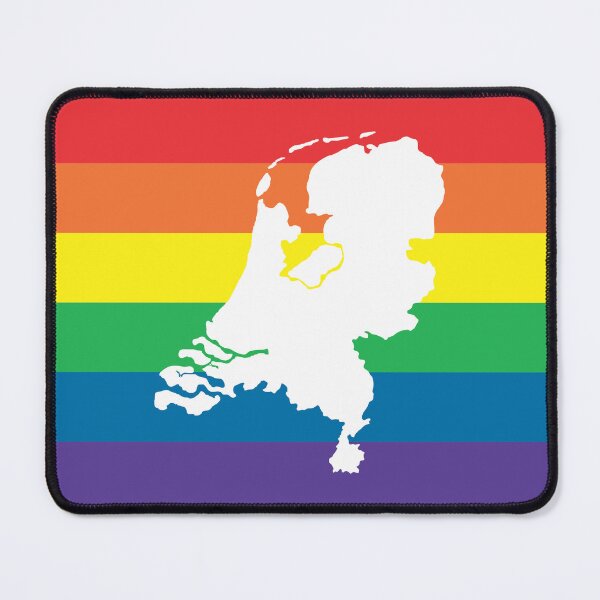 Item preview, The Netherlands LGBT Pride Flag designed and sold by putaflagonit.