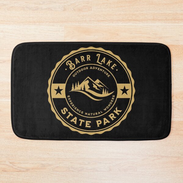 Item preview, Hip Vintage Colorado Hiking Camping Barr Lake State Park designed and sold by CattlettArt.