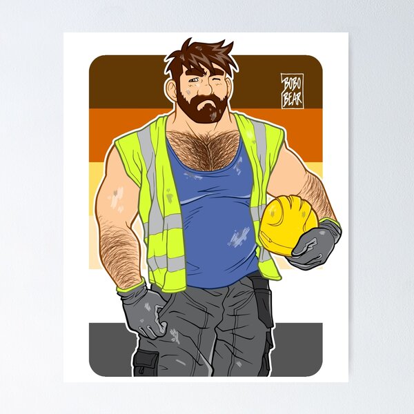 Item preview, ADAM LIKES WORK - BEARPRIDE designed and sold by bobobear.