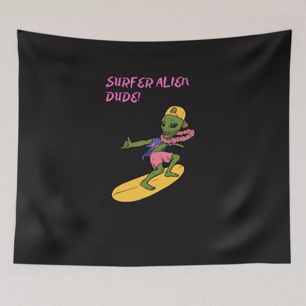 Item preview, Surfer Alien Dude! designed and sold by FloridaKeys1984.