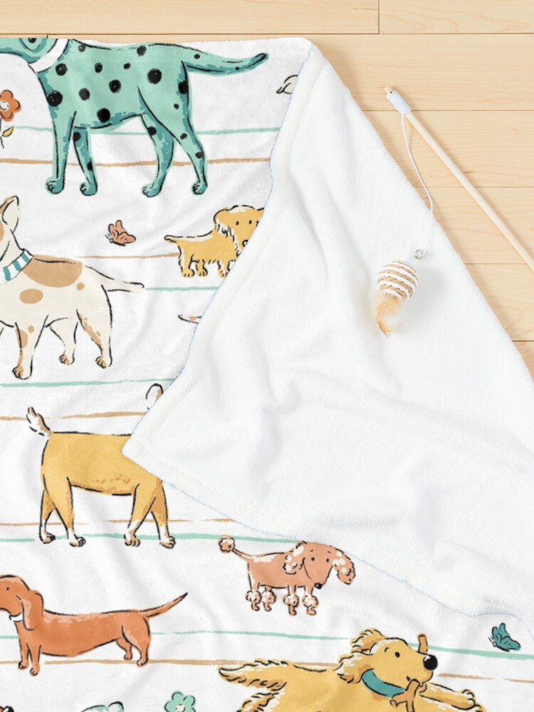 Alternate view of Dogs Dogs Dogs Pet Blanket