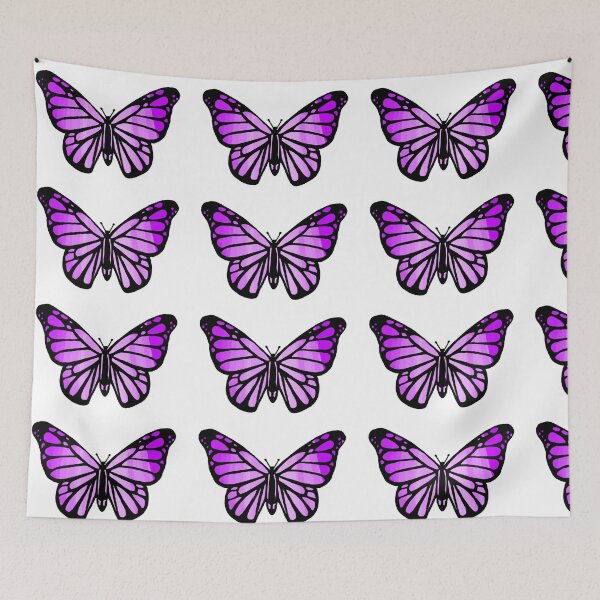 Aperçu de l'œuvre Papillon violet ombré créée et vendue par Kandi Hohenberger.