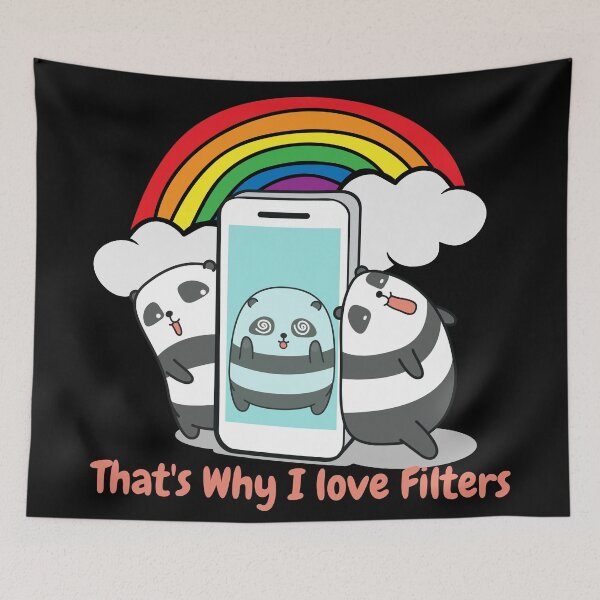 Item preview, That's Why I love filter panda designed and sold by Artistusha.
