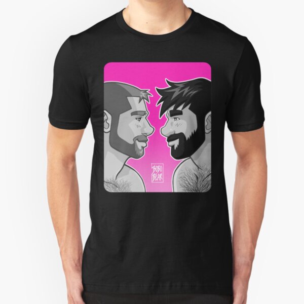 ADAM + BEN PROFILES - BUBBLEGUM Slim Fit T-Shirt
