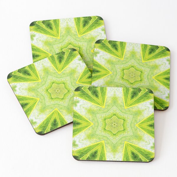 Item preview,  ABSTRACT PAINTED GEOMETRIC ART BREADFRUIT PATTERN WITH LEAVES. designed and sold by Ralek.